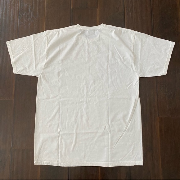 Stussy Men’s White Short Sleeve T-shirt 100% Cotton Size XL - Picture 7 of 8